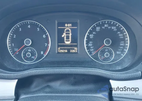 2013 Volkswagen Passat 2.5L Se из США, поврежденный, VIN 1VWBP7A38DC009777